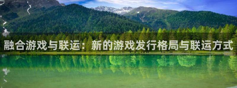 ag街机官网注册平台怎么注册不了：融合游戏与联运：新的游戏发行格局与联运方式